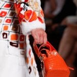 Fendi Red Crocodile Mon Tresor Bucket Bag - Spring 2019