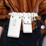 Fendi White Utility Belt Bag - Spring 2019