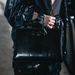 Gucci Black Python Top Handle Bag - Spring 2019