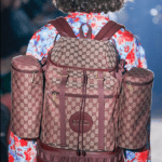 Gucci Burgundy GG Supreme Backpack Bag 2 - Spring 2019