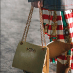 Gucci Yellow Crocodile Shoulder Bag - Spring 2019