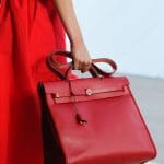 Hermes Red Herbag - Spring 2019