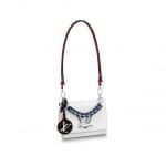 Louis Vuitton Blanc Epi Braided Handle Twist PM Bag