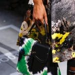 Prada Black/Green Sidonie Top Handle Bag - Spring 2019