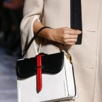 Prada White/Black Boxy Top Handle Bag - Spring 2019
