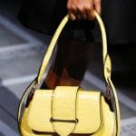 Prada Yellow Crocodile Sidonie Flap Bag - Spring 2019