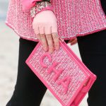 Chanel Pink Tweed Clutch Bag - Spring 2019