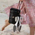 Chanel Pink Tweed Flap and Black Leather:Tweed Clutch Bags 2 - Spring 2019