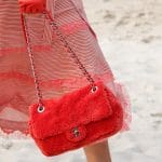 Chanel Red Fabric Flap Bag 2 - Spring 2019
