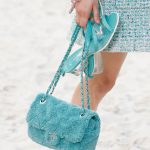 Chanel Turquoise Fabric Flap Bag - Spring 2019