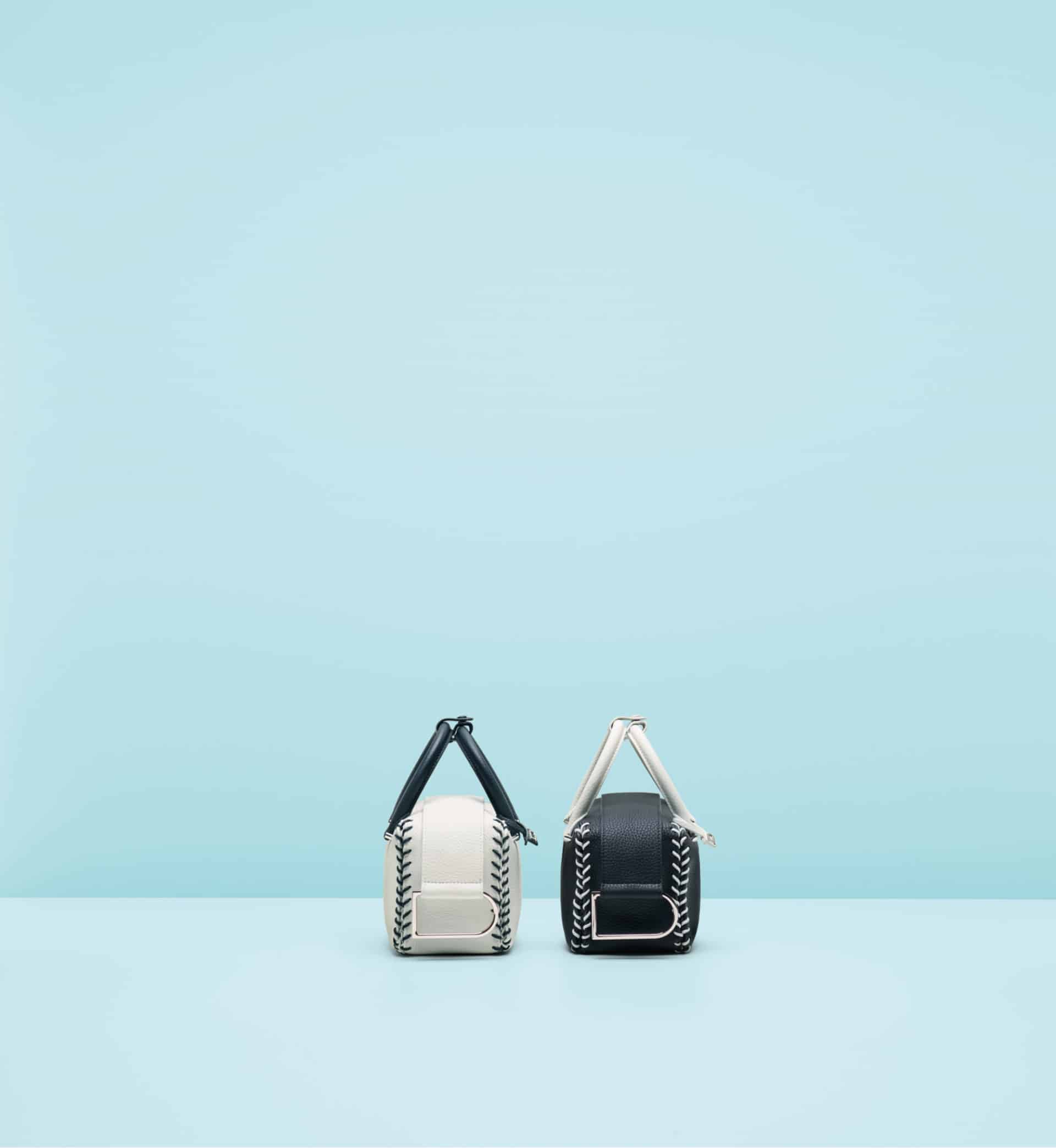 Delvaux - Cool Box Mini, Graffiti Sand & Mauve & Optic White