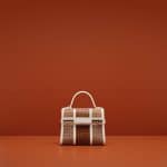 Delvaux Tzigane/Ivory/Brandy Tempête MM Bag - Spring 2019