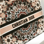 Dior Beige Embroidered Book Tote Bag - Spring 2019