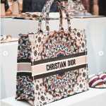 Dior Beige Multiocolor Embroidered Book Tote Bag - Spring 2019