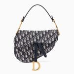 Dior Oblique Canvas Saddle Bag 1