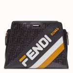 Fendi Black Fendi Mania Peekaboo Defender Cover