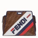 Fendi Brown Fendi Mania Peekaboo Defender Cover