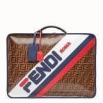 Fendi Brown Fendi Mania Suitcase Bag