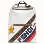 Fendi Multicolor Fendi Mania Leather Backpack Bag