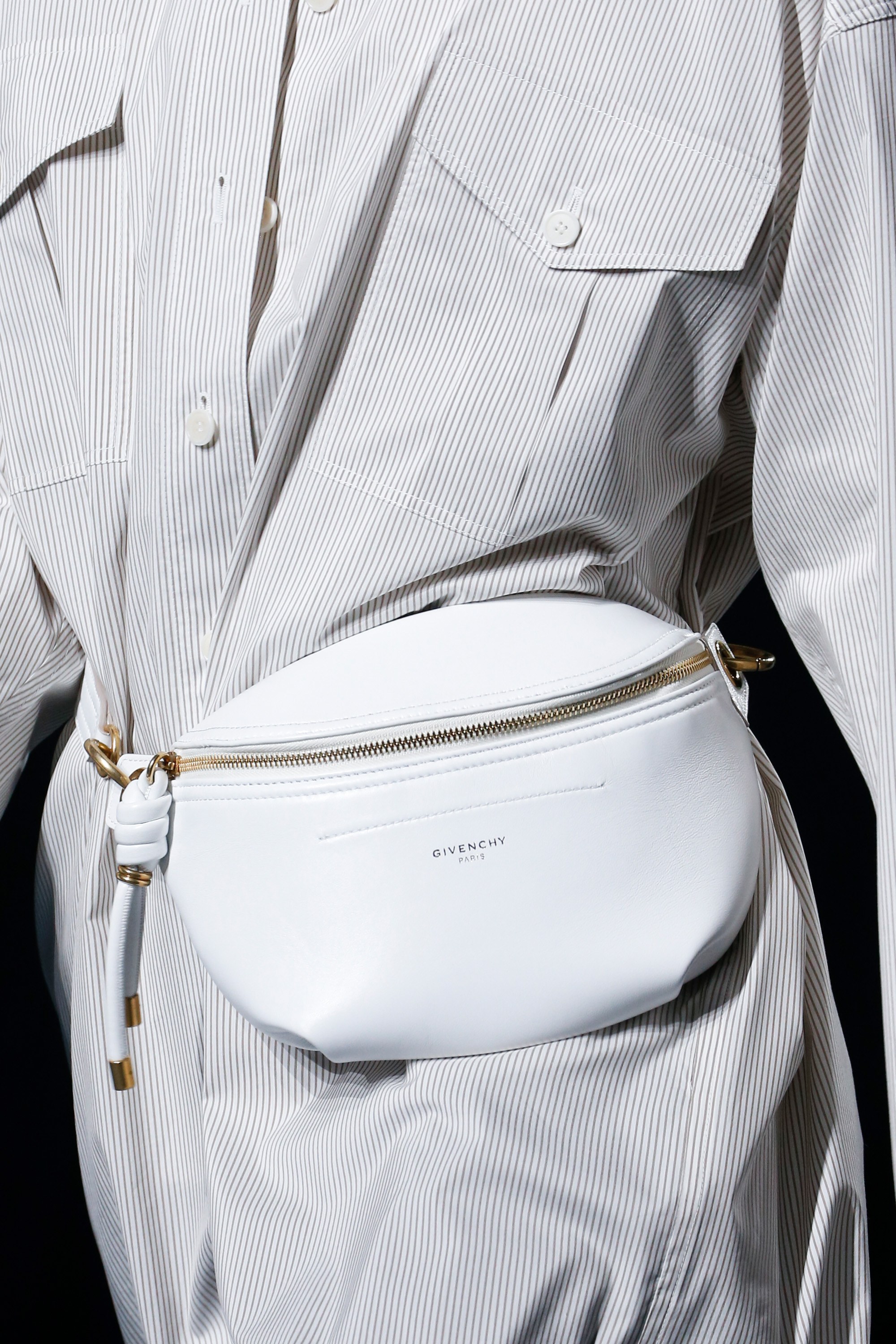 Givenchy White Belt Bag - Spring 2019