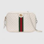 Gucci Off-White Quilted Shoulder Bag