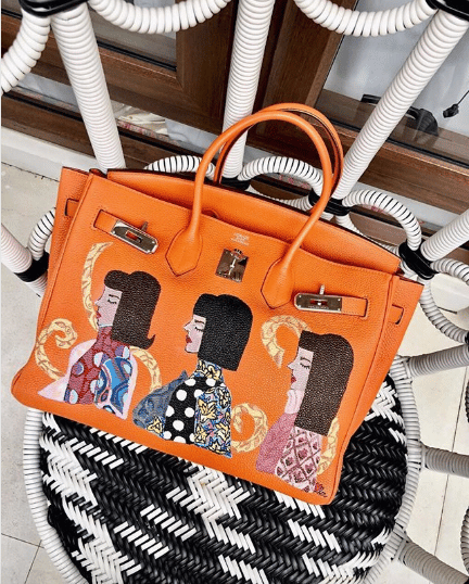 Influencer boasts a £101, 000 collection of designer Hermes bags