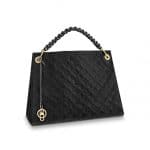 Louis Vuitton Black Monogram Empreinte Braided Handle Artsy MM Bag