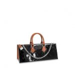 Louis Vuitton Black Monogram Vernis Sac Tricot Bag