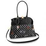 Louis Vuitton Black/White Catogram Alma Souple MM Bag