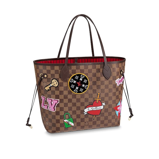 Louis Vuitton Stories Box Bag Limited Edition Patches Damier