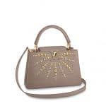 Louis Vuitton Galet Studded Capucines PM Bag