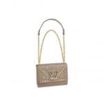 Louis Vuitton Galet Studded Twist MM Bag