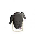 Louis Vuitton Gray Dog Face Clutch Bag