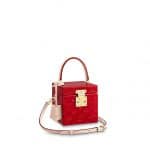 Louis Vuitton Rouge Monogram Vernis Bleecker Box Bag