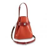 Louis Vuitton Rouille Epi Twist Bucket Bag