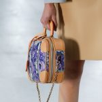 Louis Vuitton Silver/Purple Floral Vanity Case Bag - Spring 2019