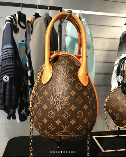 LOUIS VUITTON LOUIS VUITTON Egg bag 2way Chain Shoulder Bag M44587 Monogram  Calfskin leather M44587