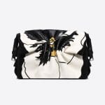 Valentino Black Bloomy Flower Crossbody Bag