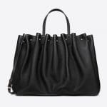 Valentino Black Bloomy Tote Bag