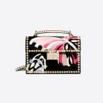 Valentino Black Butterfly Rockstud No Limit Shoulder Bag