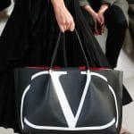 Valentino Black Logo Tote Bag 2 - Spring 2019