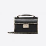 Valentino Black Rockstud No Limit Shoulder Bag