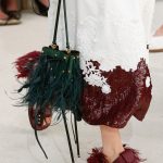 Valentino Green Fringed Mini Bucket Bag 2 - Spring 2019