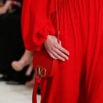 Valentino Red Saddle Bag - Spring 2019