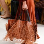 Valentino Tan Fringed Tote Bag - Spring 2019