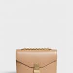 Celine Light Camel Shiny Calfskin Medium C Bag