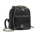 Chanel Black CC Day Backpack Bag