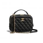 Chanel Black CC Vanity Case Small Bag