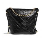 Chanel Black En Vogue Hobo Bag