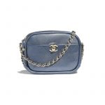 Chanel Blue Casual Trip Camera Case Bag